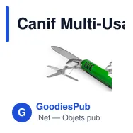 Canif Multi-Usages Shakon - Miniature 10