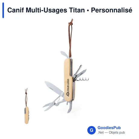 Canif Multi-Usages Titan