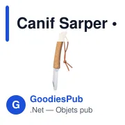 Canif Sarper - Miniature 2