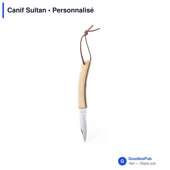 Couteau de poche personnalisable Canif Sultan avec logo - Image 2