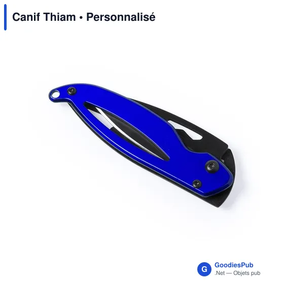 Couteau de poche personnalisable Canif Thiam avec logo - Image 1