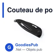 Couteau de poche personnalisable Canif Thiam avec logo - Miniature 4