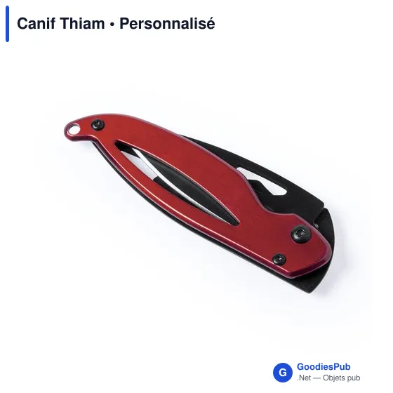 Couteau de poche personnalisable Canif Thiam avec logo - Image 7