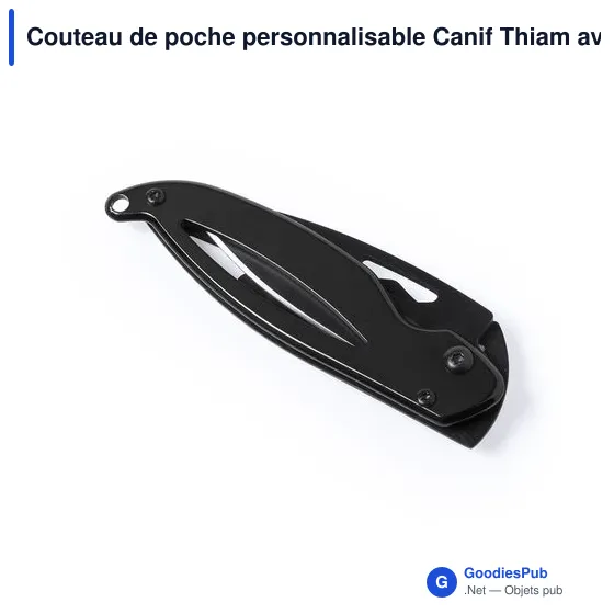 Couteau de poche personnalisable Canif Thiam avec logo - Image 10