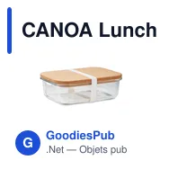 CANOA Lunchbox en verre & liège - Miniature 1
