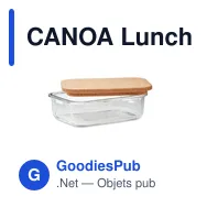 CANOA Lunchbox en verre & liège - Miniature 2