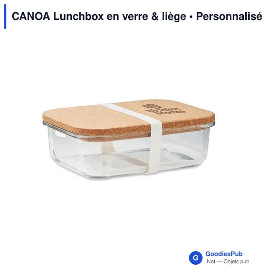 CANOA Lunchbox en verre & liège - Image 3