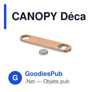 CANOPY Décapsuleur en bois - Miniature 1