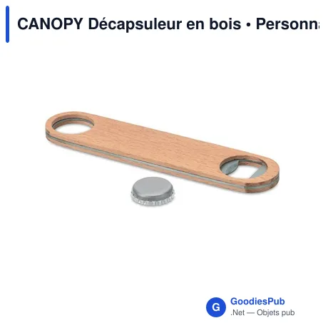 CANOPY Décapsuleur en bois
