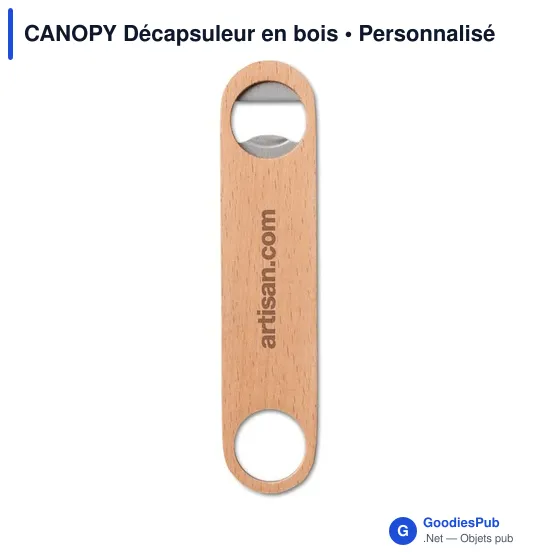 CANOPY Décapsuleur en bois - Image 4