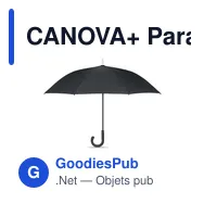 CANOVA+ Parapluie coupe-vent 23 pouces - Miniature 2