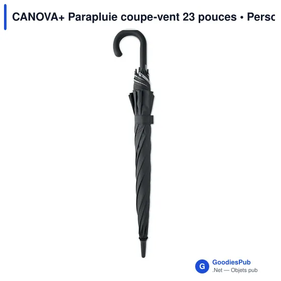 CANOVA+ Parapluie coupe-vent 23 pouces - Image 3