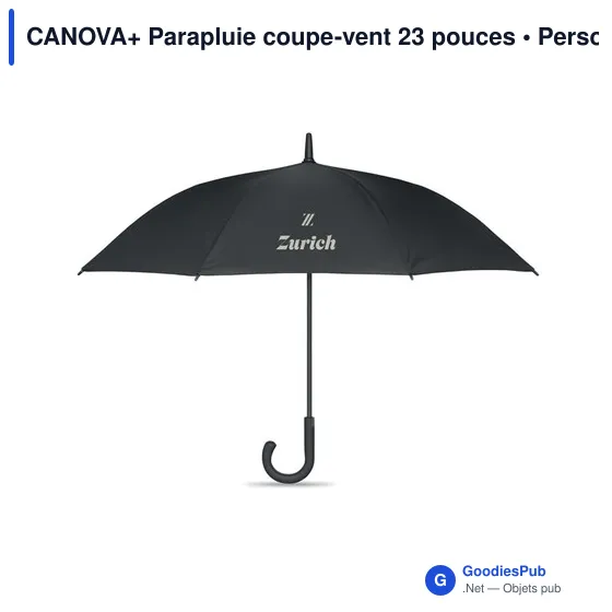 CANOVA+ Parapluie coupe-vent 23 pouces - Image 4