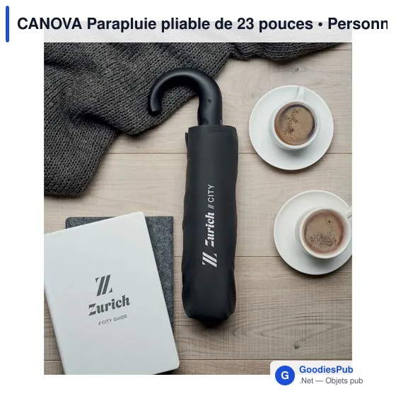 CANOVA Parapluie pliable de 23 pouces - Image 3