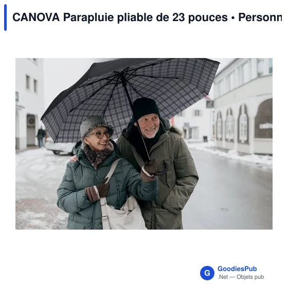 CANOVA Parapluie pliable de 23 pouces - Image 6