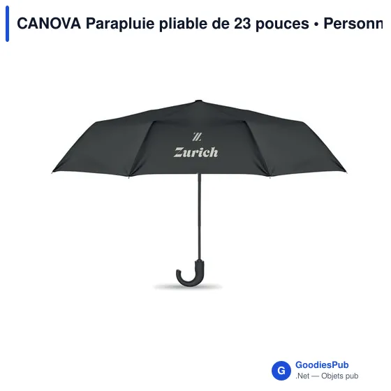 CANOVA Parapluie pliable de 23 pouces - Image 9