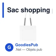 Sac shopping personnalisable Canvas Shoppy Colour avec logo - Miniature 11