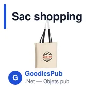 Sac shopping personnalisable Canvas Shoppy Colour avec logo - Miniature 10