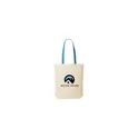 Variante bleu clair - Sac shopping personnalisable Canvas Shoppy Colour avec logo