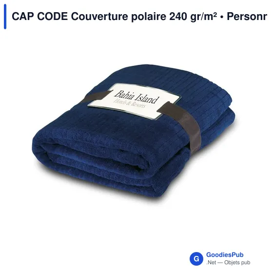 CAP CODE Couverture polaire 240 gr/m² - Image 3
