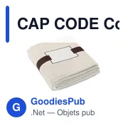CAP CODE Couverture polaire 240 gr/m² - Miniature 5