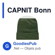 CAPNIT Bonnet unisexe RPET polyester - Miniature 2