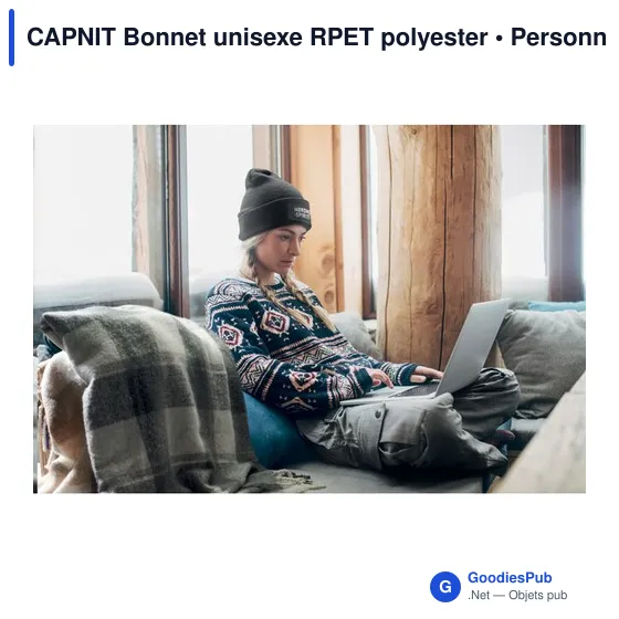 CAPNIT Bonnet unisexe RPET polyester - Image 12