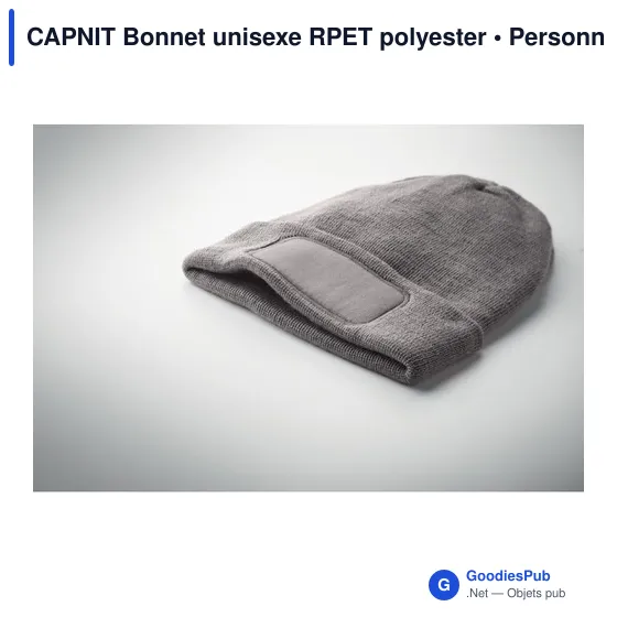 CAPNIT Bonnet unisexe RPET polyester - Image 5