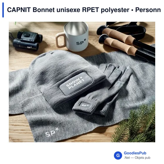 CAPNIT Bonnet unisexe RPET polyester - Image 6