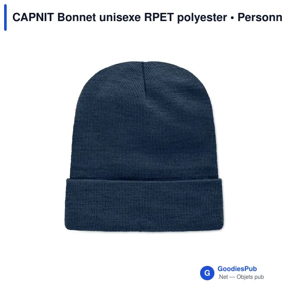 CAPNIT Bonnet unisexe RPET polyester - Image 8