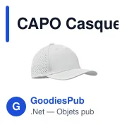 CAPO Casquette baseball à 5 pans - Miniature 1