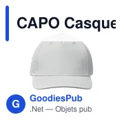 CAPO Casquette baseball à 5 pans - Miniature 2