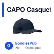 CAPO Casquette baseball à 5 pans - Miniature 12