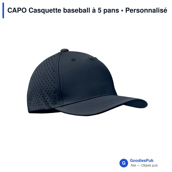 CAPO Casquette baseball à 5 pans - Image 12