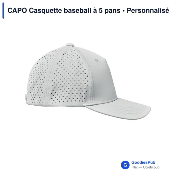 CAPO Casquette baseball à 5 pans - Image 6