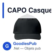 CAPO Casquette baseball à 5 pans - Miniature 8