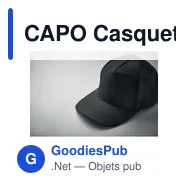CAPO Casquette baseball à 5 pans - Miniature 9