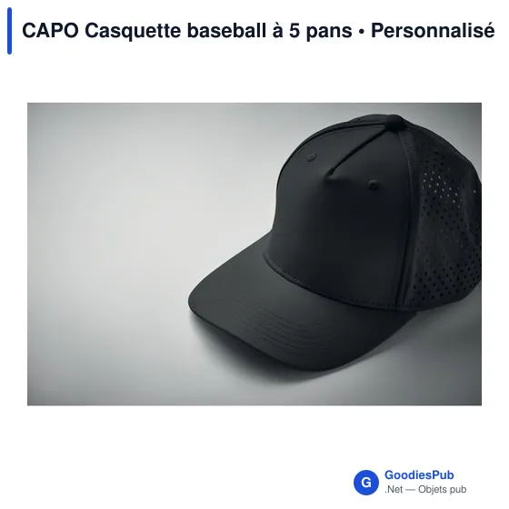 CAPO Casquette baseball à 5 pans - Image 9