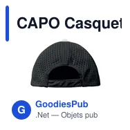 CAPO Casquette baseball à 5 pans - Miniature 10