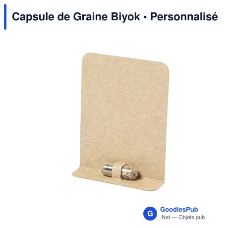 Capsule de Graine Biyok