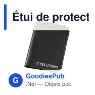 Étui de protection personnalisable pour papiers de voiture avec logo - Miniature 2