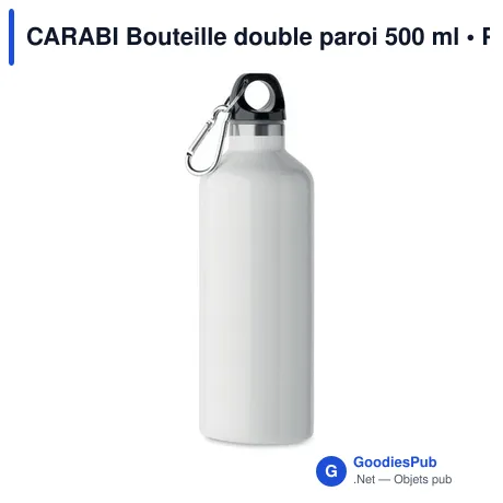 CARABI Bouteille double paroi 500 ml