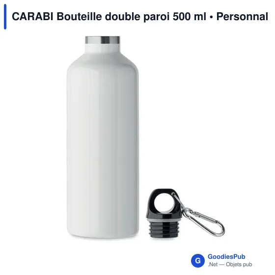 CARABI Bouteille double paroi 500 ml - Image 2