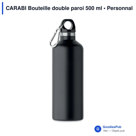 CARABI Bouteille double paroi 500 ml - Image 5