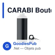 CARABI Bouteille double paroi 500 ml - Miniature 6