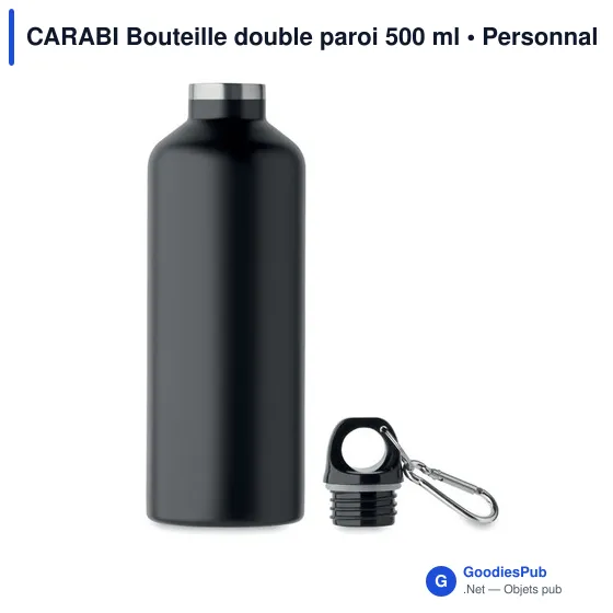 CARABI Bouteille double paroi 500 ml - Image 6