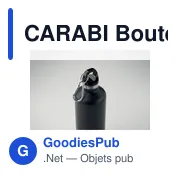 CARABI Bouteille double paroi 500 ml - Miniature 8