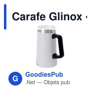Carafe Glinox - Miniature 1