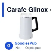 Carafe Glinox - Miniature 3