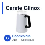 Carafe Glinox - Miniature 4